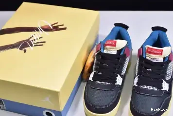 DC9533-001 AIR OFF RETRO UNION NOIR JORDAN 4 0502